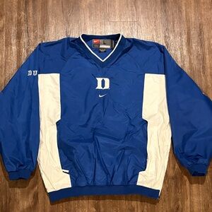Vintage Nike Duke university men’s large windbreaker
Center swoosh